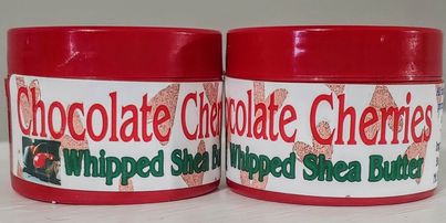 chocolate cherries whipped shea butter